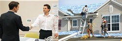 combo roof & people